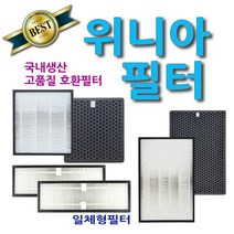 위니아 공기청정기필터 호환 MAPS-R515D MAPH-R575W AWX-7PBD EPA16DAAP WPA18, 3) AWX-7PBD외