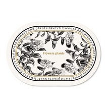 테이블매트 식탁매트 테이블 매트 세트 미끄럼 방지 볼 패드 코스터 세탁 가능한 PVC 식탁 플레이스매트, 01 40x30cm(15x12inch), 04 Styles4