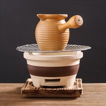 난로 도자기 가정용 캔차 다도용 기차 정장 갖추다 실내 법랑주전자, 기본, T20-화해한 깡통 평범한 노란색