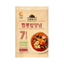 대상 청정원 짬뽕밥양념, 30g, 6개