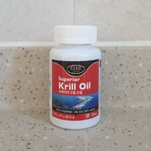 슈페리어 크릴오일 플러스58 1000mg x 60캡슐 크릴새우 오메가3 콜레스테롤 캐나다