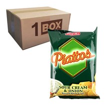 [1박스]피아토스 양파맛 감자칩 85g x 50입, 단품