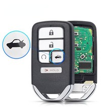 자동차키 차량용스마트키Dandkey 2/3/4/5/6/7BNT 혼다 어코드 Piot CR-V Civic 2016 - 2020 433MHz ID47 칩, 06 Model 6