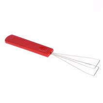 키보드 키캡 커스텀 스위치 스틸 와이어 플라스틱 손잡이 Keycap 풀러 키 리무버 도구 기계, red, red