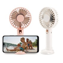 이노젠 아이쿨러 8 휴대용 선풍기 휴대폰 거치대 가벼운 선풍기, 화이트