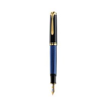 펠리칸 만년필 블랙/블루 파인 M400, Fine Nib, Fine Nib