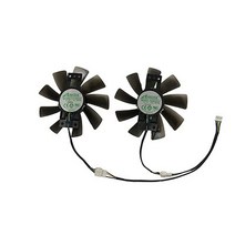 [해외] GAA8B2UGAA8S2U 95MM 4PIN 비디오 카드 팬 R9380 사파이어 R9 380 2G4G D5 그래픽 카드 냉각 시스템 용 VGA 쿨러 팬, 1 set GAA8S2U