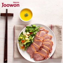 주원산오리 미소훈제슬라이스150g*8팩+겨자소스110g, 8개, 150g