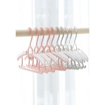 소베맘 신생아 유아 아기 옷걸이, 10개, 그레이