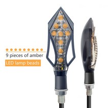 LED 오토바이 혼다 fmx 650 valkyrie 1500 cb750 새끼 실버 윙 zoomer 아프리카 트윈 crf1000l xr250 dio 3, 01 2 Pieces