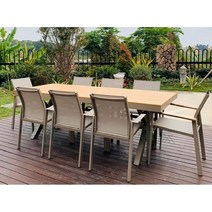 커피숍 인테리어 카페 테라스 6인용 4인용 테이블 세트 야외 의자 감성, P