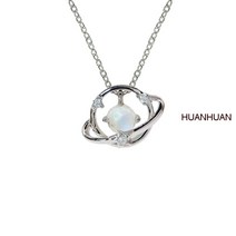 HUANHUAN실버 쇄골 체인 펜던트 ins풍 액세서리 도매