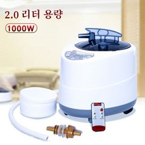 풍루이타 가정용 사우나 스팀백, 2.0L 훈증기 1000W