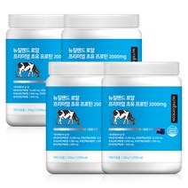 뉴트리커먼 뉴질랜드 로얄 프리미엄 초유 프로틴 2000mg, 280g, 4통