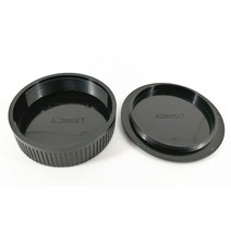 카메라 렌즈 캡 커버 덮개 호환용 전면 바디 + 후면 m42 42mm zenit pentax takumar carl zeiss praktica asahi, 없음