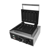 튀김기 머신 5구 핫바 소시지 틀 기계 업소용 그릴 빵, 길이 135mm직경 35mm