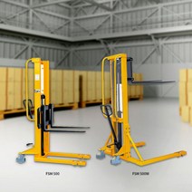 토비카(TOVICA) 500kg 수동 드럼 리프트 FSM500(마스트 1단) 족동식, 5