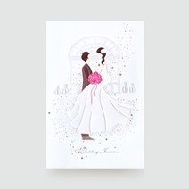 프롬앤투 FW048 샤이니 웨딩 청첩장 모바일청첩장 초대장 웨딩, 200개