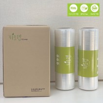 웅비몰 주방 식당 po pe 업소용 대용량 포장 위생 랩 40cm 4롤, 1개