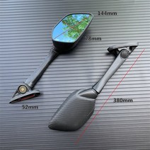 야마하 XMAX 300 400 125 250 2017 2018 2019 YZF R3 R25 2015 2016 오토바이 사이드 미러 접이식 백미러, 2.B, 1개
