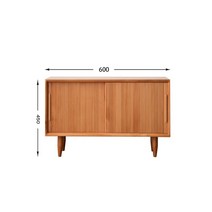 슬라이딩 수납장 거실 다용도 틈새 미닫이 리빙박스 다용도 정리함 템바보드 이동식, 05.60CM(체리)