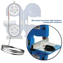 3pcs 밴드 톱 블레이드 목공 Bandsaw 도구 기계 액세서리 절단, 04 1750 6 6T