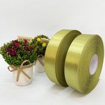 포장 리본 끈 제이제이리본 고밀도주자 45M 2롤 (10mm 15mm), 15mm, 올리브