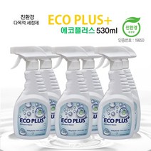 에코플러스 친환경 다목적 청소세정제 530ml 6개