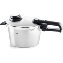 휘슬러 Fissler Vitavit 프리미엄 압력솥 4.5L 직경 22 cm 스테인리스 스틸 스팀 쿠커 인덕션