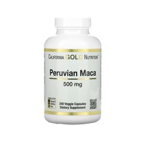 캘리포니아골드뉴트리션 페루산 마카 maca 500mg 베지 캡슐 240정