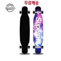 엠제이 롱보드 42인치 46인치 스케이트보드 입문용 댄싱 초보 초등학생 BD301, 29, LED발광바퀴