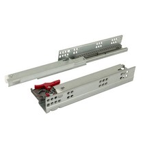 SUNJIN 30kg 댐핑 언더 레일 가구 서랍 슬라이딩 서랍장, 선택04) 댐핑언더레일 400mm