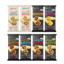 BURRITO 간편하게 즐기는 브리또 8종 맛보기 패키지, 125g, 8개입