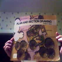 Paperback Plan and Section Drawing, 1