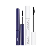 단독/마스카라set 삐아 네버 다이 마스카라 슬림+어바웃톤 하이 롱앤컬 128315, 01 블랙 핏, AT.02브라운