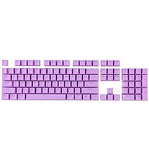G610 로지텍 키보드 PBT 키캡 기계식 게이밍 키보드용 104키 스페어 키캡 G610 PBT 로지텍 키보드 키캡 기계식 게이밍 키보드용 104키 스페어 키캡, Purple, Light purple
