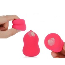 물방울 스펀지 퍼프 파데 똥퍼프 에어퍼프 메이크업스펀지 미니퍼프 퍼프종류 빅퍼프, 1개, 원형메이크업퍼프4P