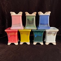 예운분 : 목대 사각 콩분 7색상, 4.연두/녹색