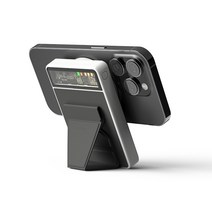 프롭스 맥세이프 보조배터리 아이폰 무선충전 10000mAh 스탠드 타입, 맥세이프 보조배터리 화이트, 화이트, PMB100W10