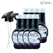 블랙스파이더 곰팡이제거제 욕실 주방 다용도 곰팡이젤 세트, 10종