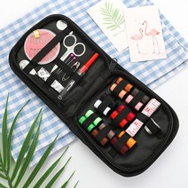 휴대용 가정용 반짇고리 바느질 세트 바느질함 옷수선+747MD, 반짇고리14색