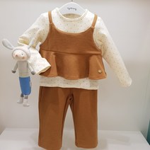 아가방 50% 가을 베이비페어! 안샀던걸 진심 후회할껄 상하세트! 뷔스띠에 조끼 +라운드 티셔츠+ 와이드 팬츠까지 웬일이니 유아 상하복! 가을에도 베이비는 뷰티해야해 외출복