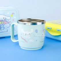 시나모롤 컬리 스텐컵 식기세척기 사용가능, 혼합색상, 1개
