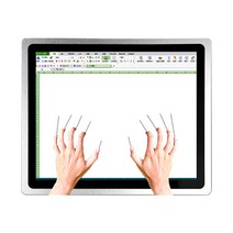 올인원컴퓨터 21.5 인치 산업용 패널 미니 올인원 PC 19 "17" 임베디드 태블릿 컴퓨터 정전 식, 08 i5-5250U 8G 128G, 03 21.5 inch