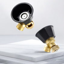 농업용 흑선풍 고압 노즐 고압분사기세차장 농약약대 고압 분사노즐 고압분무기노즐 채소발 + 채원 + 정원 + 숲 + 세차, 농업용 흑선풍 고압 노즐*2개