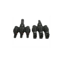 MC4 방수 T브랜치 커넥터 4병렬 암수세트 태양광, MC4 MC4 방수 T브랜치 커넥터 4병렬 암수세트 태