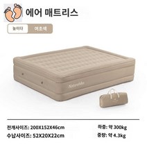 신형 에어매트 에어침대 자충매트, 여초-도톰