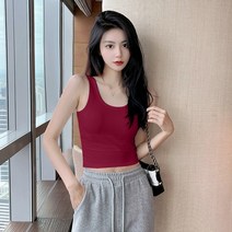 숏탑끈나시 블랙 캐미솔 여성 여름 이너웨어 인싸템 스키니핏 이쁜등 핏아우터 상의 유행 4085812903