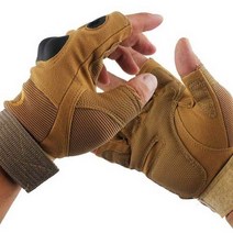 갈렙등반 전술 반장갑 밀리터리 캠핑 아웃도어 등산장갑, 블랙