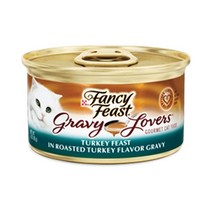 퓨리나 팬시피스트 화이트라벨 85g 고양이캔, 그레이비 칠면조, 1개, 선택:그레이비 칠면조